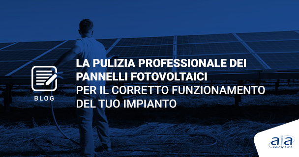pulizia pannelli fotovoltaici